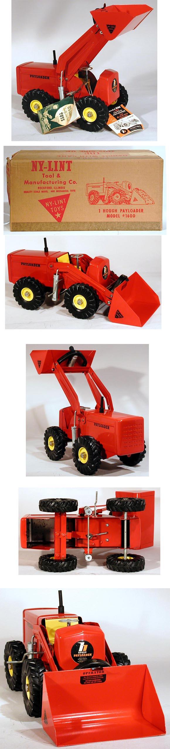 1954 Ny-Lint, #1600 Hough Payloader in Original Box